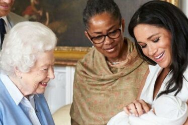 La reine a plié la tradition pour s'assurer que la mère de Meghan Markle soit incluse dans la vie royale d'Archie