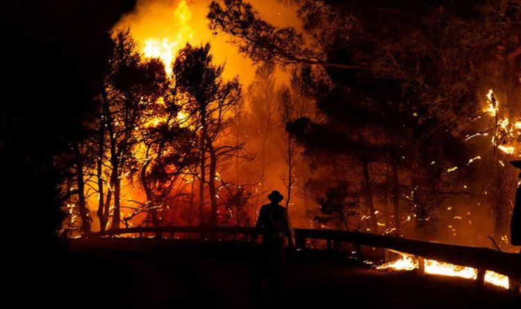 Le Royaume-Uni envoie des pompiers pour lutter contre les incendies de forêt en Grèce