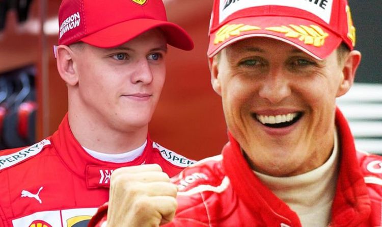 Le fils de Michael Schumacher s'apprête à suivre le chemin de son père avec un superbe mouvement Ferrari F1