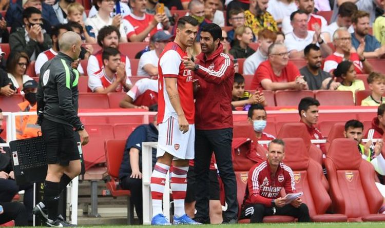 Le manager d'Arsenal, Mikel Arteta, clarifie la situation du transfert de Granit Xhaka au milieu de l'intérêt des Roms