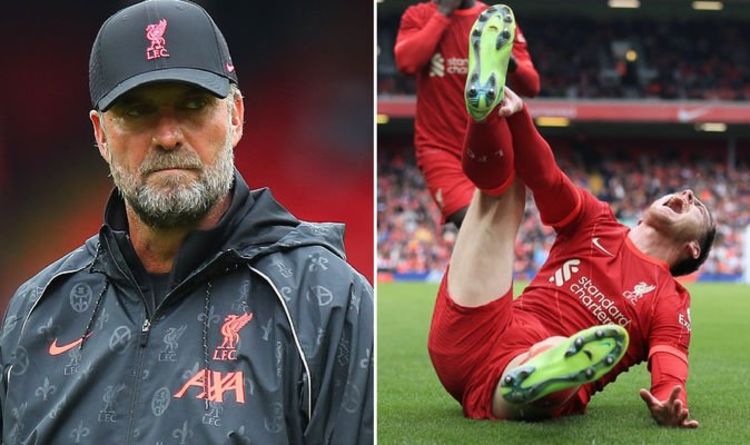 Le patron de Liverpool, Jurgen Klopp, fait le point sur la blessure d'Andy Robertson après la peur de la cheville à Anfield