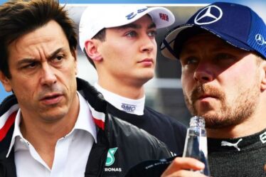 Le patron de Mercedes, Toto Wolff, s'apprête à affronter George Russell et Valtteri Bottas pourparlers