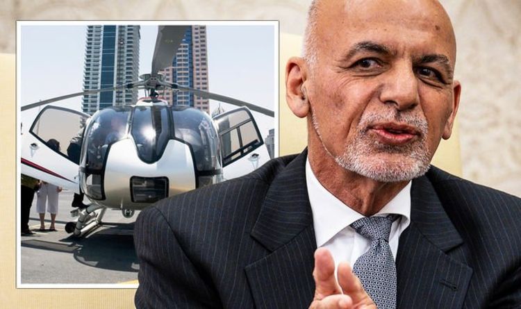 Le président afghan a fui le pays en hélicoptère vers Dubaï avec 123 millions de livres sterling d'argent liquide