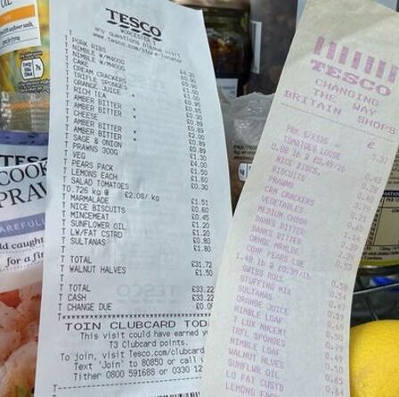 Le reçu Tesco de 1989 révèle comment les habitudes d'achat et les prix ont changé en 32 ans