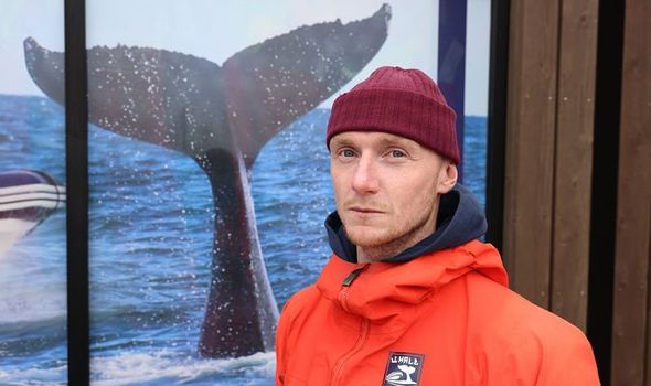 Guide britannique d'observation des baleines Mike Smith 