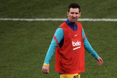 Lionel Messi est sur le point de choquer la sortie de Barcelone alors que les problèmes de contrat sont jugés « impossibles à résoudre »