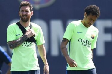 Lionel Messi "rejette le geste de Neymar" avant le transfert du PSG et envisage une décision sentimentale