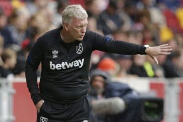 Man Utd et Chelsea reçoivent un avertissement de transfert sévère du patron de West Ham, David Moyes