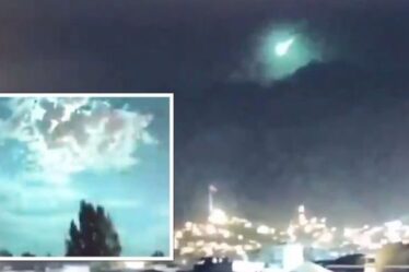 Mystère sur la Turquie : les habitants terrifiés après une étrange explosion virent au vert éclatant du ciel