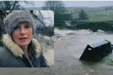 Notre ferme du Yorkshire: Amanda Owen désespère alors que les inondations menacent la maison familiale «même pas en sécurité»