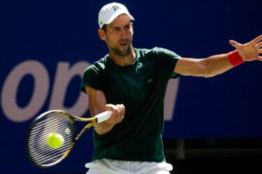 Novak Djokovic subira "plus de stress qu'il n'en a jamais eu" lors de la candidature de l'US Open Calendar Slam