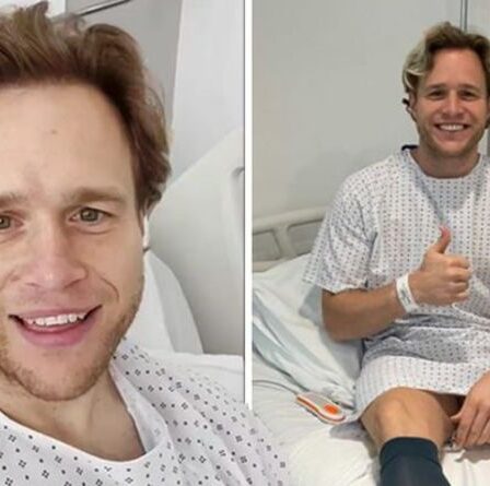 Olly Murs à l'hôpital après avoir subi une intervention chirurgicale à la suite d'une blessure d'horreur "Mad 72 heures"