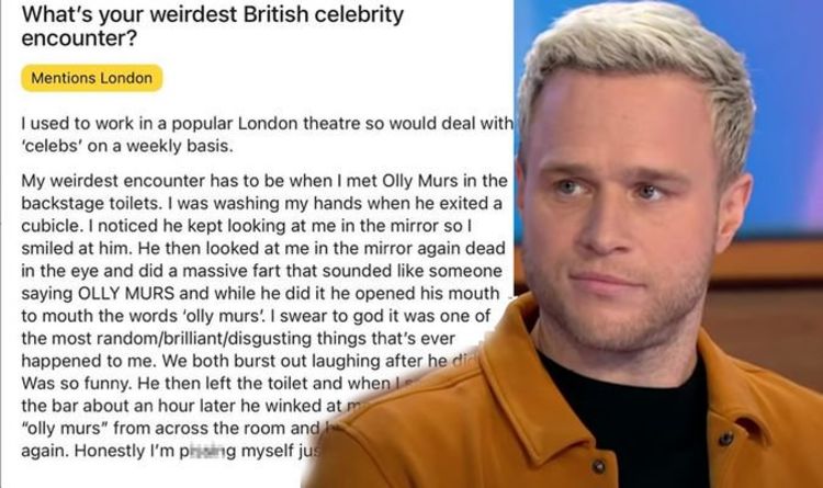 Olly Murs répond à l'affirmation "dégoûtante" d'un fan à son sujet lorsqu'ils se sont "rencontrés dans les toilettes du théâtre"