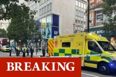 Oxford Street à Londres en lock-out – l'urgence de la police déclenche la fermeture d'une rue commerçante très fréquentée