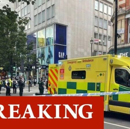 Oxford Street à Londres en lock-out – l'urgence de la police déclenche la fermeture d'une rue commerçante très fréquentée