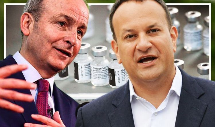 Pas de décence !  Le parti de Leo Varadkar jubile avec un tweet sur le vaccin «sans goût» après son passage au Royaume-Uni