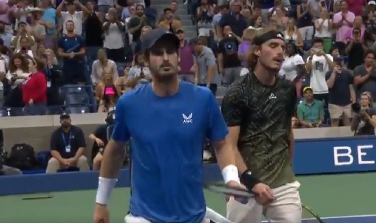 "Pas la poignée de main la plus chaleureuse" Andy Murray donne une gifle froide à Tsitsipas alors qu'il perd à l'US Open