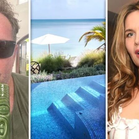 Piers Morgan vit à la villa des Caraïbes alors que sa femme Celia se débrouille avec un voyage en pédalo au Royaume-Uni