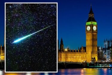 Pluie de météores au Royaume-Uni: les Perséides sont arrivés – mais les astronomes de Londres ont reçu un avertissement