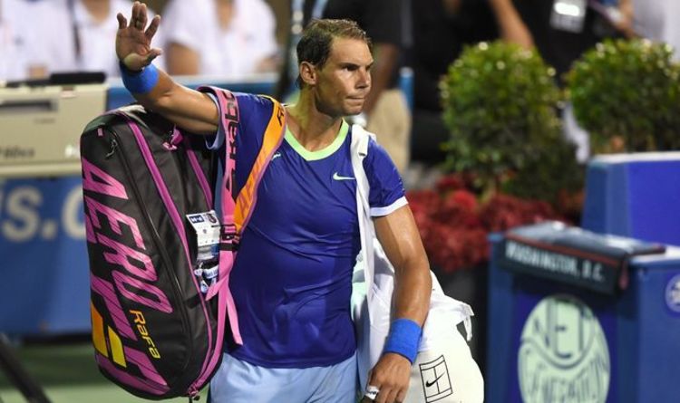 Rafael Nadal fait le point sur les blessures au pied après s'être écrasé hors du Citi Open