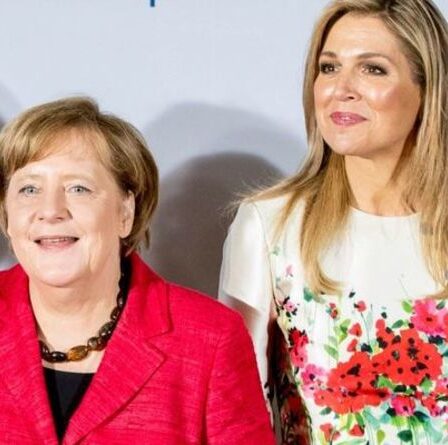 Rencontre maladroite de la reine Maxima avec Angela Merkel à propos d'Emmanuel Macron