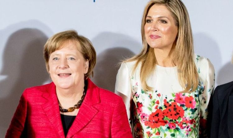 Rencontre maladroite de la reine Maxima avec Angela Merkel à propos d'Emmanuel Macron