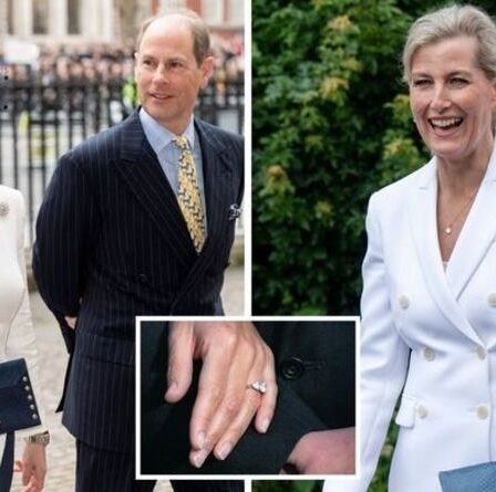 "Romantique": Sophie, comtesse de Wessex a une bague de fiançailles "significative" du prince Edward