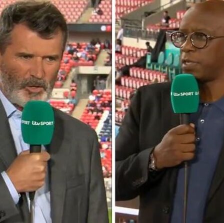 Roy Keane et Ian Wright s'affrontent alors que des coups de feu ont été tirés sur Arsenal suite à la chasse au transfert de James Maddison