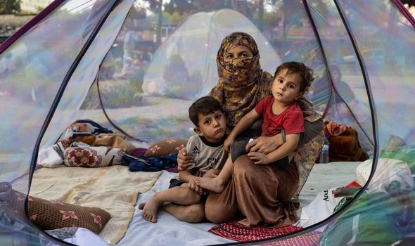 camp de réfugiés afghans