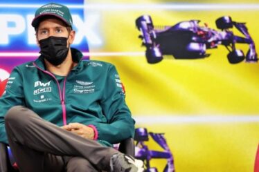 Sebastian Vettel appelle à un changement des règles de la F1 alors qu'il frappe une disqualification "très amère"
