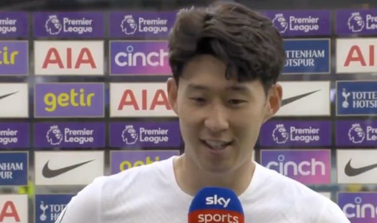Son Heung-min réagit aux fans de Tottenham scandant « Regardez-vous Harry Kane ? »  contre Man City