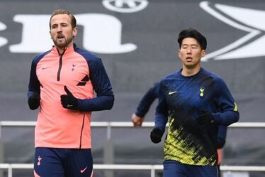 Son Heung-min semble tirer sur Harry Kane alors que la star de Tottenham envisage le transfert de Man City