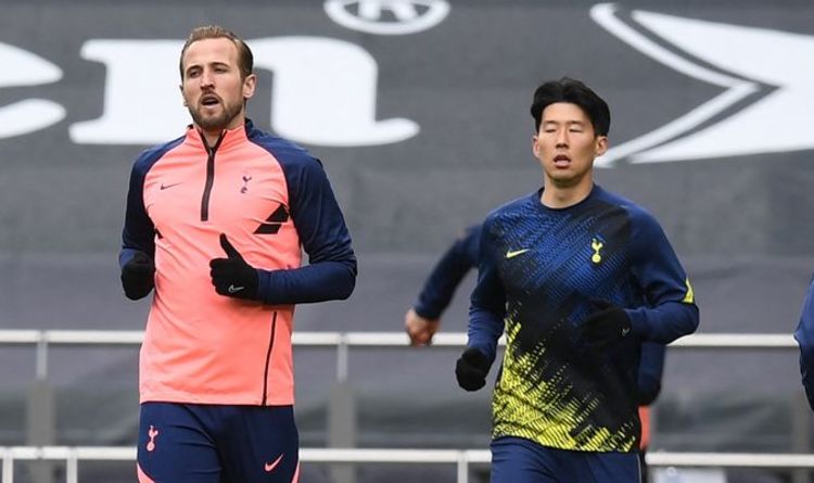 Son Heung-min semble tirer sur Harry Kane alors que la star de Tottenham envisage le transfert de Man City