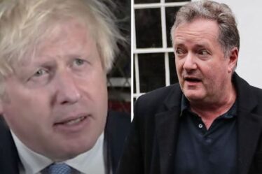 'Tais-toi!'  Piers Morgan blâme Boris pour « blabla sans signification » après la déclaration sur l'Afghanistan