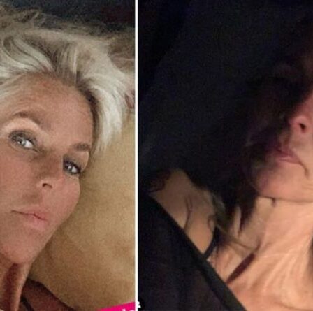 Ulrika Jonsson, 53 ans, publie une glissade dans un cliché racé pris au lit pour marquer son anniversaire
