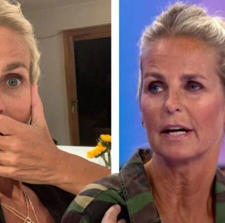 Ulrika Jonsson s'est précipitée dans une ambulance avec une "hypothermie légère"