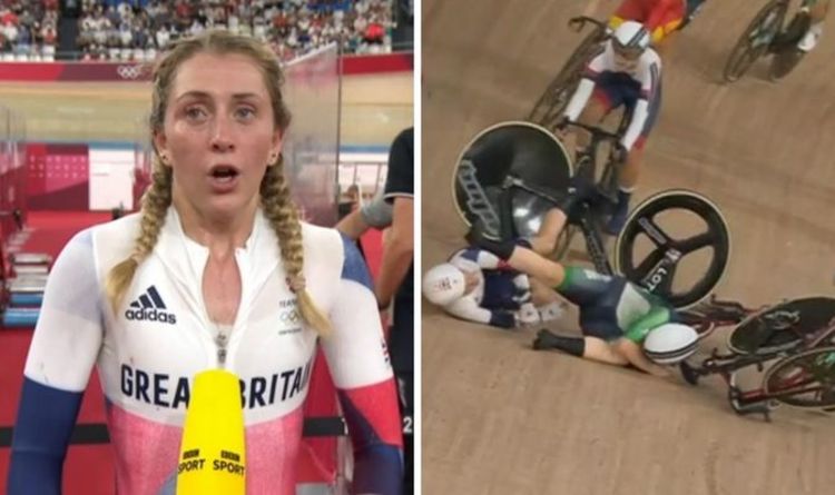 Un commentateur de la BBC abasourdi après la chute de Laura Kenny dans un grand accident de vélo « Quel drame »