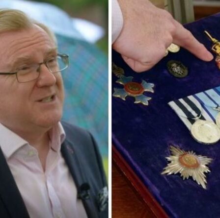 Un expert de Antiques Roadshow abasourdi car ils apprécient les médailles de guerre «rares» «Quelle journée»