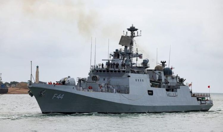 Un navire de guerre indien dans la Manche pour des jeux de guerre alors que la marine "évalue les capacités britanniques"