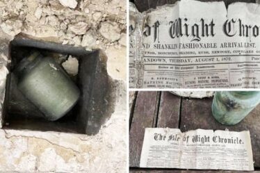 Une femme découvre une capsule temporelle vieille de 150 ans avec un secret historique « incroyable »