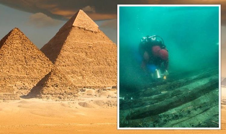 Une percée en Egypte alors qu'une ancienne épave "extrêmement rare" a été retrouvée dans une ville sous-marine perdue