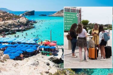 Vacances à Malte : nouvelles règles de voyage importantes que les Britanniques doivent suivre avant et pendant les vacances