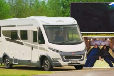 Vacances en caravane: Merton et Webster découvrent la «surprise» secrète d'un camping-car de 300 £ par jour