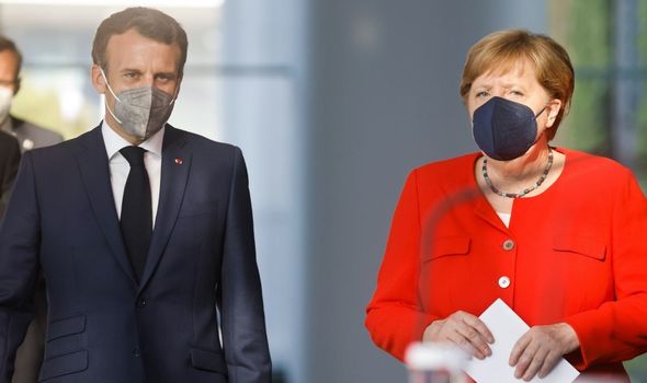Macron et MerkelMacron et Merkel