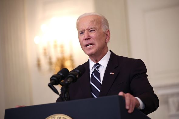 Le président américain Joe Biden