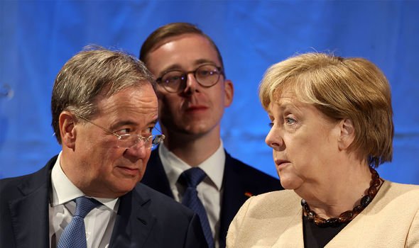 Elections allemandes : Merkel a soutenu le chef de son parti, Armin Laschet