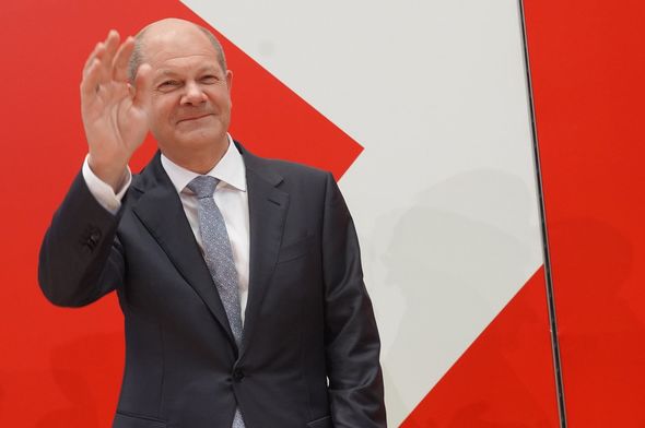 Le leader social-démocrate Olaf Scholz 