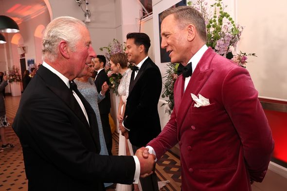 Le prince Charles a rencontré la star de James Bond Daniel Craig