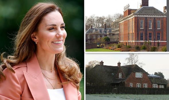 Kate Middleton dans les maisons 