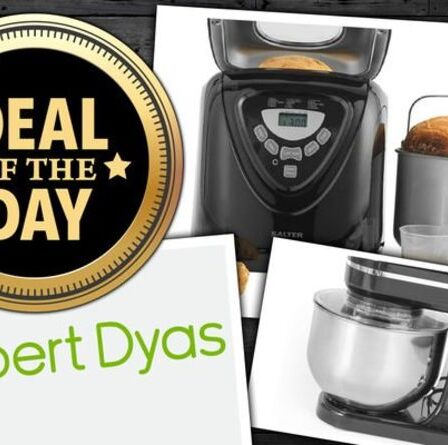 AFFAIRE DU JOUR: Robert Dyas réduit de 50 % les batteurs sur socle et les machines à pain